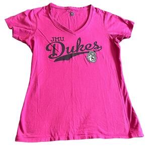 Champion JMU Dukes V Neck Short Sleeved Shirt - Small